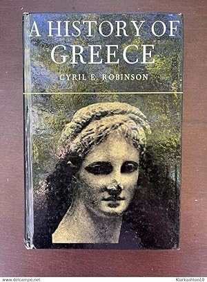 Seller image for Cyril e robinson A history of greece angl for sale by Dmons et Merveilles