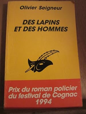 Image du vendeur pour Des lapins et Des hommes Le Masque n2180 mis en vente par Dmons et Merveilles