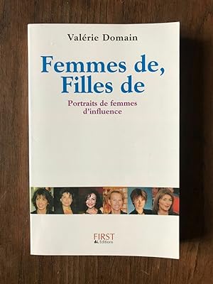 Seller image for Femmes de Filles de Portraits de Femmes d'influence for sale by Dmons et Merveilles