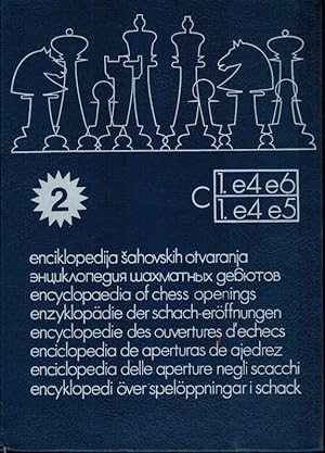 Enzyklopädie der Schach-Eröffnungen C I (1. e4 e6 1. e4 e5)