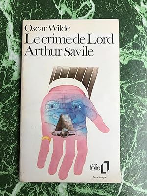 Immagine del venditore per Oscar Wilde Le crime de Lord Arthur Savile venduto da Dmons et Merveilles