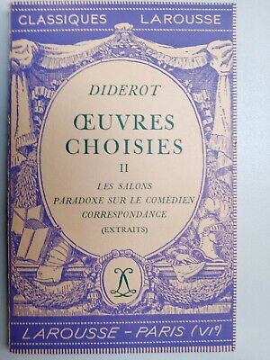 Image du vendeur pour Oeuvres Choisies II Classiques Larousse mis en vente par Dmons et Merveilles