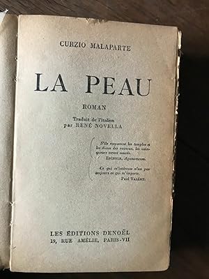 Seller image for CURZIO MALAPARTE LA PEAU LES for sale by Dmons et Merveilles