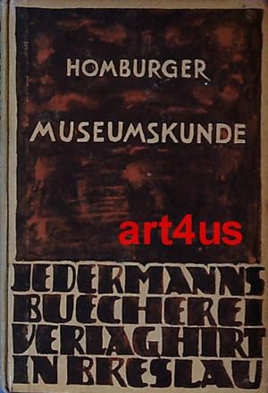 Seller image for Museumskunde. Jedermanns Bcherei : Abteilung: Bildende Kunst for sale by art4us - Antiquariat