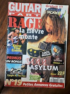 Guitar Part Rage n 19 La Fièvre monte 1995