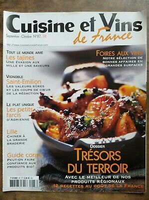 Cuisine et Vins de France Nº 87 septembreoctobre 2002