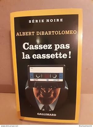 Seller image for Cassez pas la cassette gallimard for sale by Dmons et Merveilles