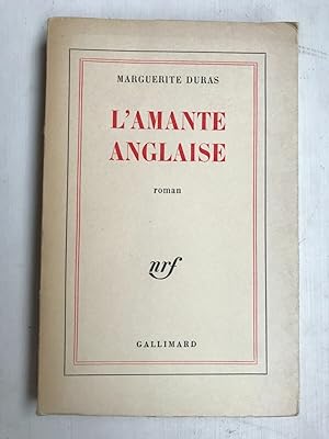 Seller image for Marguerite Duras L'Amante Anglaise gallimard for sale by Dmons et Merveilles
