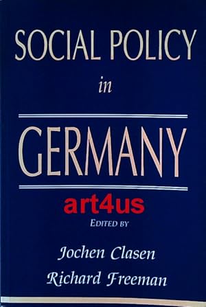 Bild des Verkufers fr Social policy in Germany. zum Verkauf von art4us - Antiquariat