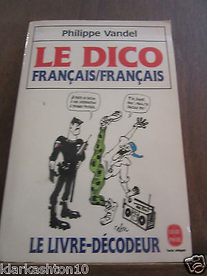 Imagen del vendedor de le dico franais franais le Livre dcodeur a la venta por Dmons et Merveilles