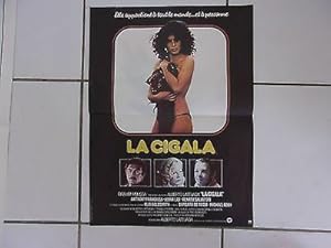 affiche 52 x 39 cms film LA CIGALA Alberto Lattuada Clio Goldsmith