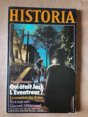 Image du vendeur pour Historia N 414 Qui tait Jack l'eventreur Mai 1981 mis en vente par Dmons et Merveilles