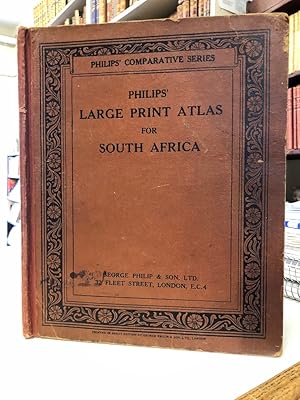 Philips' New large Print Atlas for South Africa