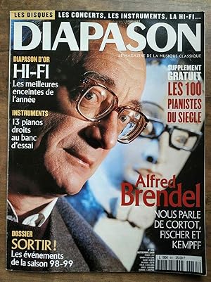 diapason Le Magazine de la Musique Classique Nº451 Septembre 1998