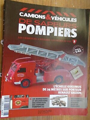 Seller image for Camions et vhicules de pompiers n 5 sans le camion for sale by Dmons et Merveilles