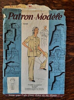 Patron-Modèle 50121 - Pyjama Mannequin 44