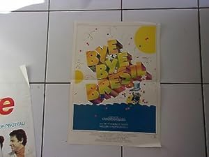 affiche 55 x 39 cms film BYE BYE BRESIL Carlos Diegues