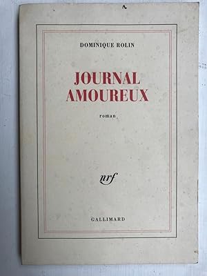 Bild des Verkufers fr Journal Amoureux gallimard zum Verkauf von Dmons et Merveilles