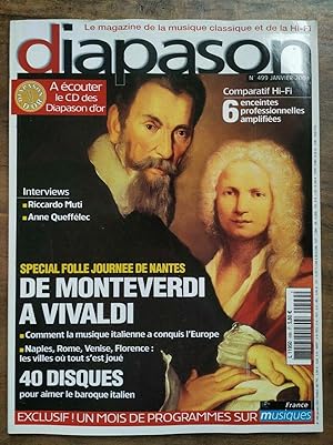 diapason Le Magazine de la Musique Classique et de la hi fi Nº499 01 2003