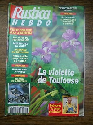 Seller image for Rustica Hebdo n1310 La violette de Toulouse for sale by Dmons et Merveilles