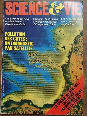 Science Vie Nº 708 091976 Pollution des cotes Un Diagnostic par Satellite