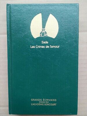 Seller image for Sade Les Crimes de l'amour Grands crivains for sale by Dmons et Merveilles