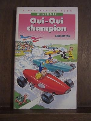 Image du vendeur pour Bibliothque Rose minirose Enid blyton Oui-Oui champion mis en vente par Dmons et Merveilles