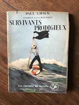 Seller image for MARINS A LA BATAILLE SURVIVANTS PRODIGIEUX for sale by Dmons et Merveilles