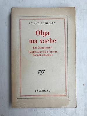 Seller image for Roland Dubillard Olga ma vache Gallimard for sale by Dmons et Merveilles