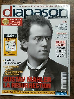 diapason Le Magazine de la Musique Classique et de la hi fi Nº511 02 2004