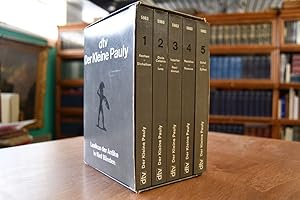 Der kleine Pauly. Lexikon der Antike [in 5 Bd.]. auf der Grundlage von Pauly`s Realencyclopädie d...