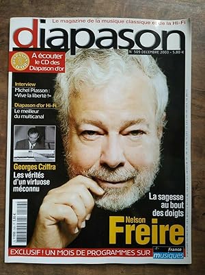 diapason Le Magazine de la Musique Classique et de la Hifi nº509 décembre 2003