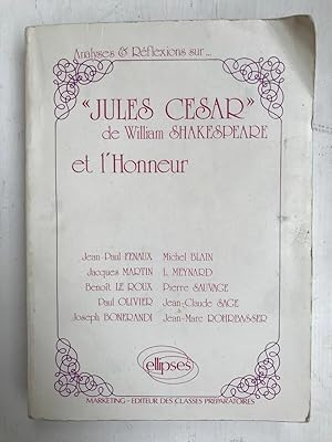 Bild des Verkufers fr jules cesar de William Shakespeare et L'Honneur ellipses zum Verkauf von Dmons et Merveilles
