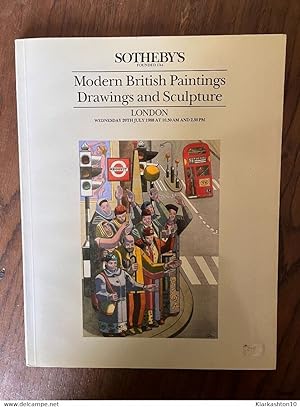 Seller image for sotheby's Modern British Paintings Drawing and sculpture london for sale by Dmons et Merveilles