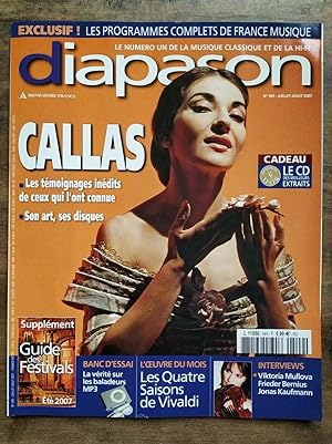 diapason Le Magazine de la Musique Classique et de la hi fi Nº549 06 07 2007