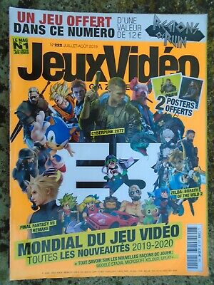 Bild des Verkufers fr Jeux Vido magazine n 222 juillet aot 2019 zum Verkauf von Dmons et Merveilles