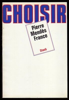 Seller image for CHOISIR Pierre Mends France Conversations avec Jean Bothorel for sale by Dmons et Merveilles