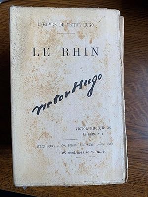 Image du vendeur pour Le rhin 10 volumes Jules Rouff et co non dat mis en vente par Dmons et Merveilles