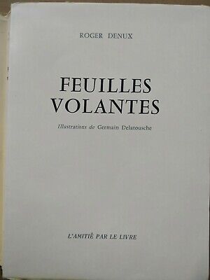 Seller image for Feuilles Volantes L'amiti par le livre for sale by Dmons et Merveilles
