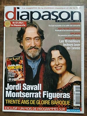 diapason Le Magazine de la Musique Classique et de la hi fi Nº518 10 2004