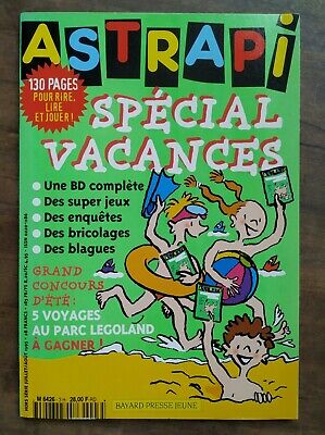 Image du vendeur pour Astrapi hors srie Spcial Vacances Presse jeune Juillet Aot 1995 mis en vente par Dmons et Merveilles