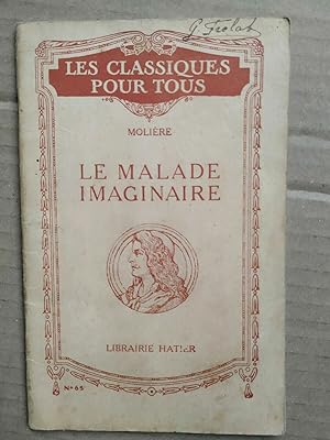 Immagine del venditore per Molire - Le malade imaginaire - Les classiques pour tous venduto da Dmons et Merveilles