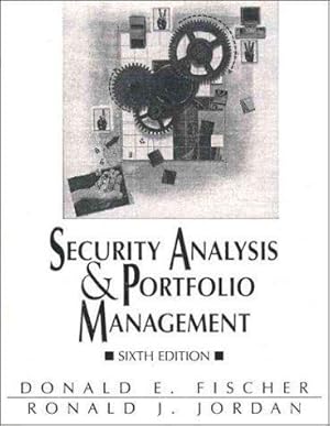 Bild des Verkufers fr Security Analysis and Portfolio Management zum Verkauf von WeBuyBooks