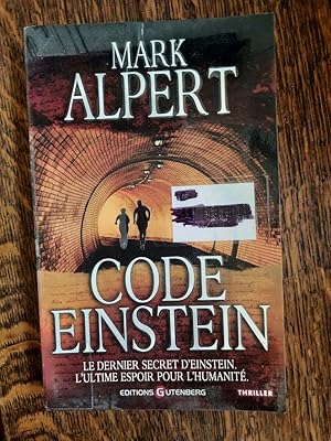 Seller image for Mark Alpert Code Einstein for sale by Dmons et Merveilles