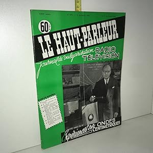 Seller image for LE HAUT PARLEUR No 973 de Journal vulgarisation RADIO TELEVISION for sale by Dmons et Merveilles