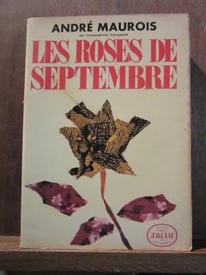 Image du vendeur pour J'ai lu Andr maurois Les roses de septembre mis en vente par Dmons et Merveilles