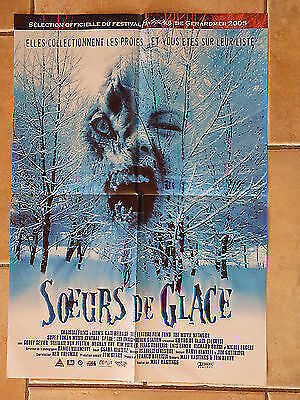 Affiche cinéma 40 X 60 film SOEURS DE GLACE DE Matt Hastings