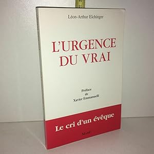 Imagen del vendedor de Urgence Du Vrai Cri D'un Eveque Mame a la venta por Dmons et Merveilles