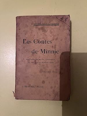 Imagen del vendedor de Andr lichtenberger Les Contes de minnie a la venta por Dmons et Merveilles