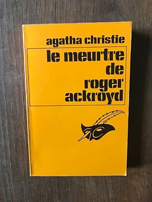 Seller image for le meurtre de roger ackroyd for sale by Dmons et Merveilles
